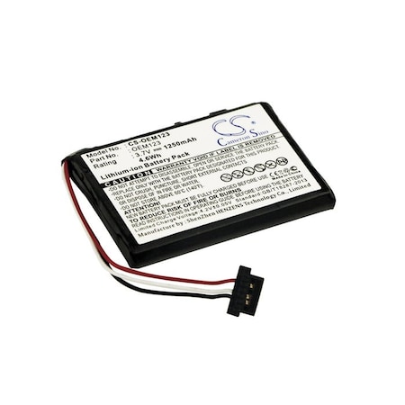 Bsc Preferred Custom Battery Packs GPS Replacement Battery CS-OEM123